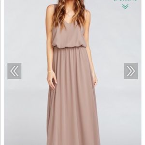 Showmeyourmumu - KENDALL MAXI DRESS - DUNE CHIFFON